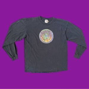 Distressed Grateful Dead Bear Long Sleeve Tee